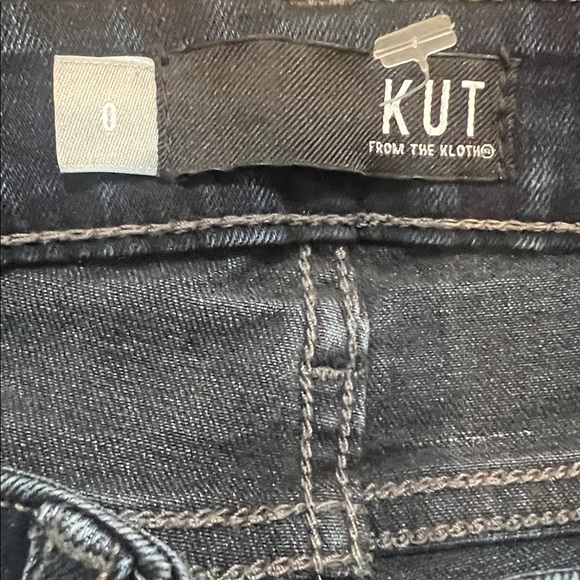 KUT FROM THE KLOTH 👖 HIGH RISE FAB AB SKINNY Dark Blue Denim Jeans - Picture 5 of 11